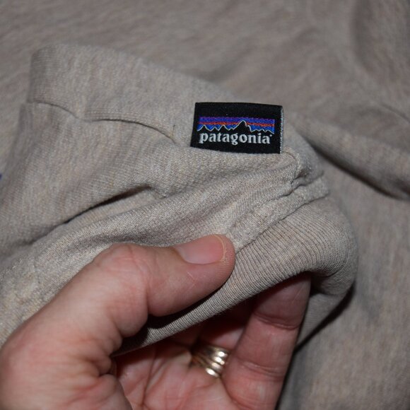 Patagonia Gray Hoodie with Purple and Orange Accents - Picture 7 of 7